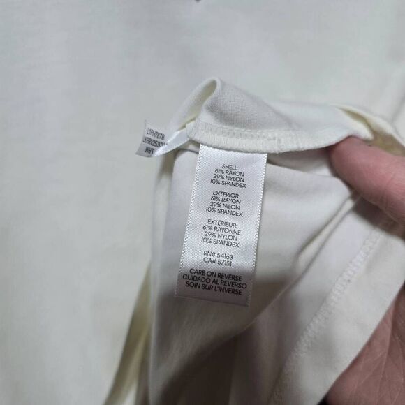 Karl Lagerfeld Paris Cream Puff Sleeve Top - Picture 5 of 5